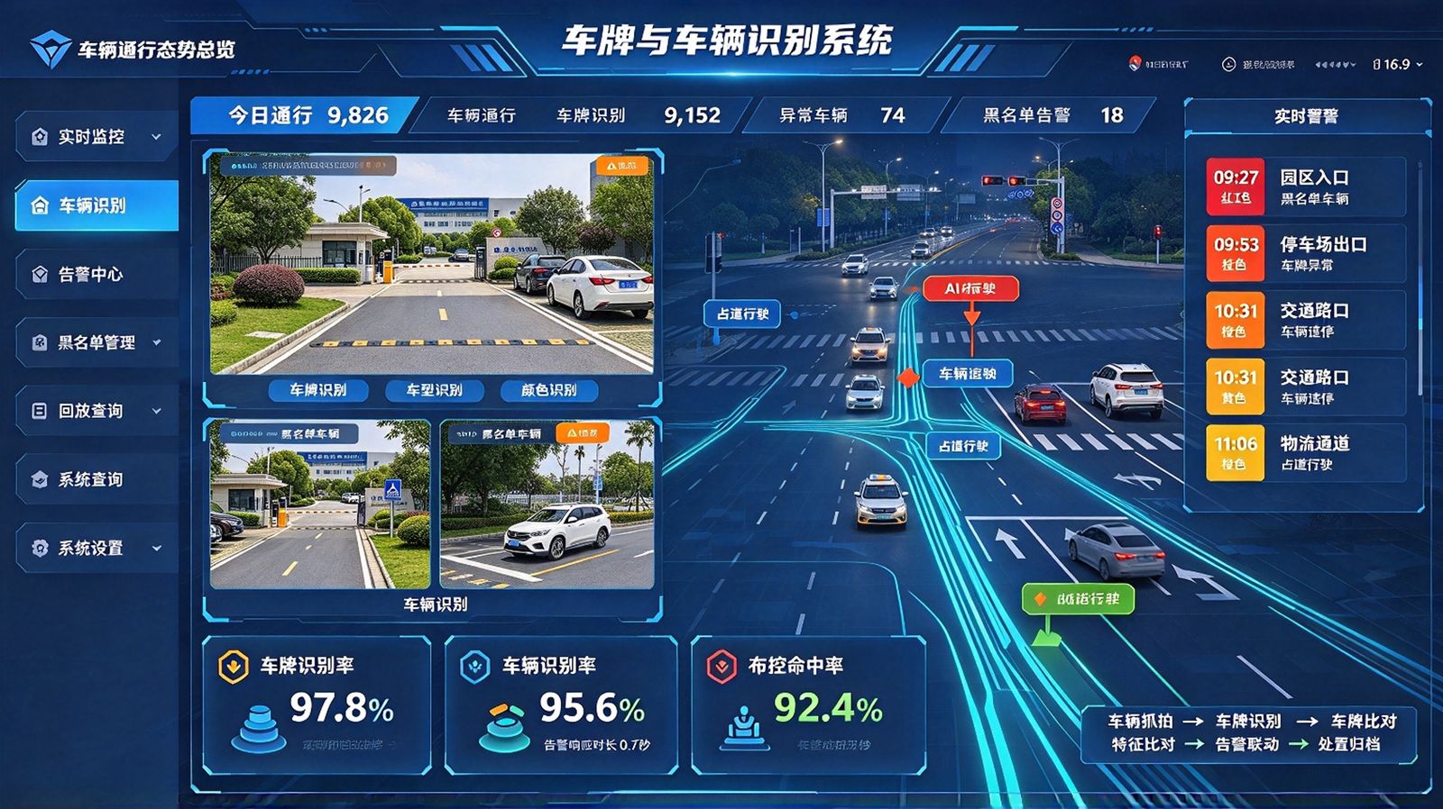车牌与车辆识别