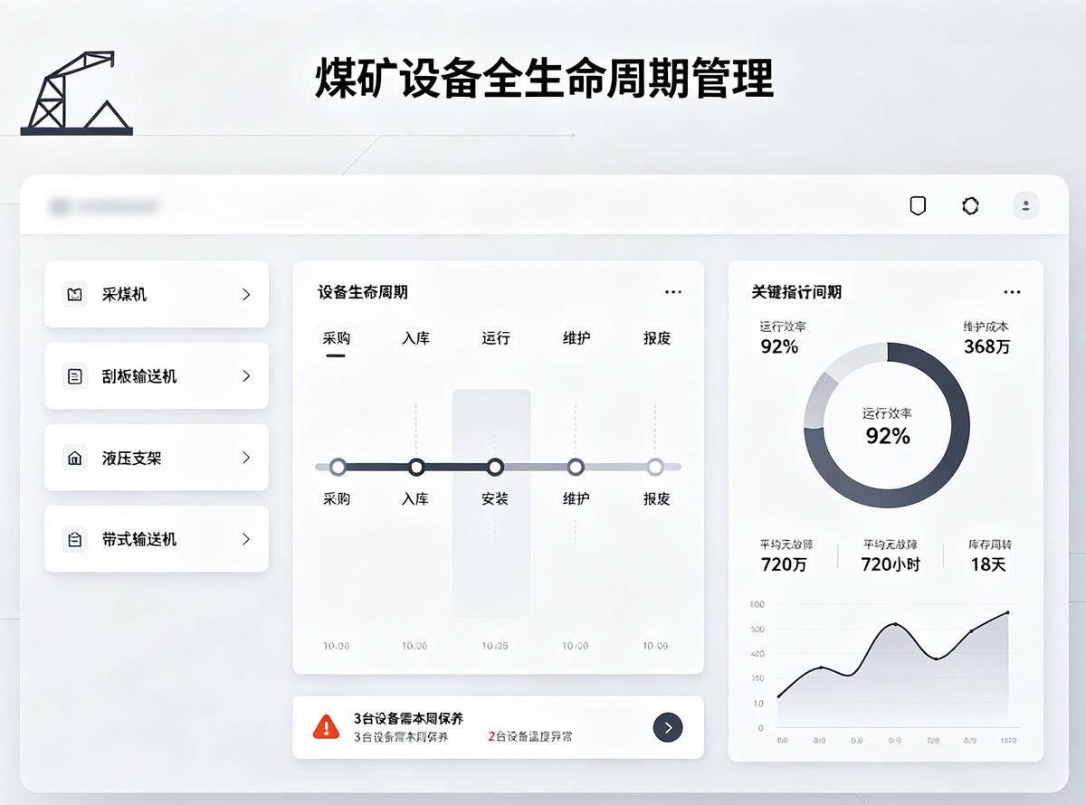 主设备全生命周期管理