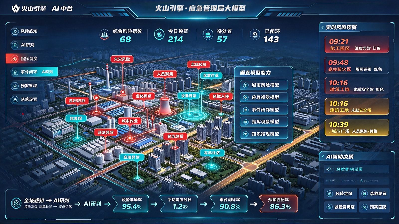 应急管理与矿山安全大模型配图