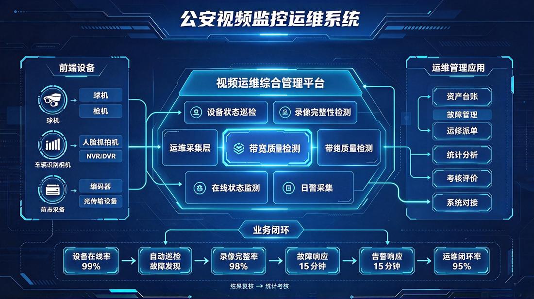 公安视频监控运维系统